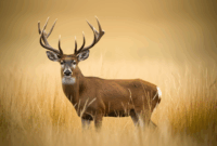 Contoh Prompt Gambar AI Hewan Rusa di Padang Rumput