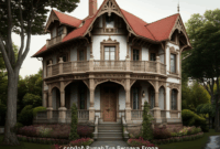 Contoh Prompt Gambar AI Rumah Tua Bergaya Eropa